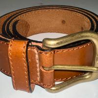 Cintura marrone Stefanel h 3,5 cm