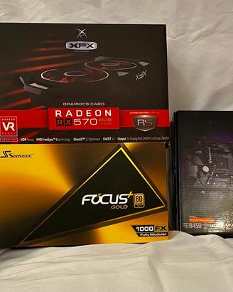 PC Ryzen 5 5600X + RC 570 8GB + SSD 1TB + HDD 2TB
