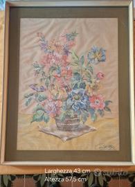 Quadro tecnica acquerello mista.