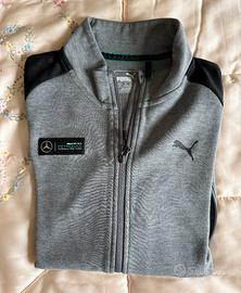 FELPA PUMA AMG MERCEDES F1 NERA E GRIGIA UOMO S