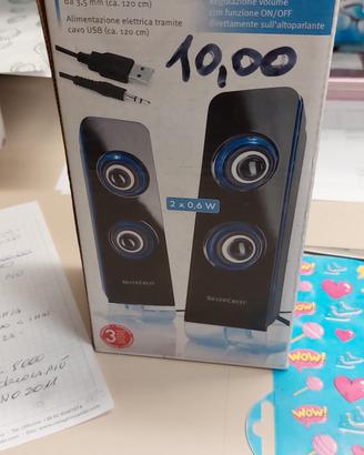 autoparlanti a tavolo euro 10