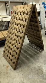 Originale pupitre 120 bottiglie ( portabottiglie )