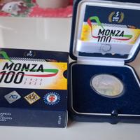 5 euro argento autodromo di Monza