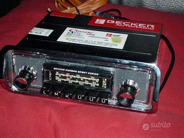 Autoradio Becker vintage