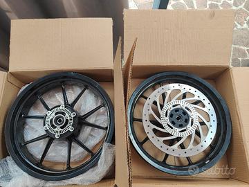 Cerchi lega neri KTM Husqvarna 