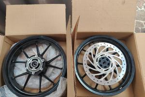 Cerchi lega neri KTM Husqvarna 