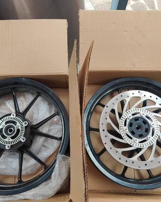 Cerchi lega neri KTM Husqvarna 