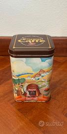 Scatola di latta vintage collezione Pocket Coffee