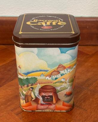 Scatola di latta vintage collezione Pocket Coffee