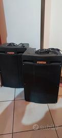 2 casse amplificate fostex