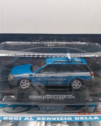 Modellino Subaru Polizia 