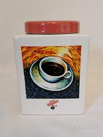 Vaso in ceramica vintage della Vergnano caffè