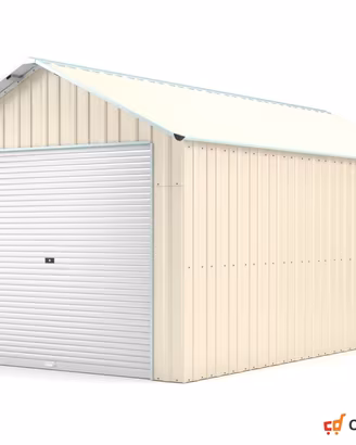 Capanno container box acciaio 360x762 beige