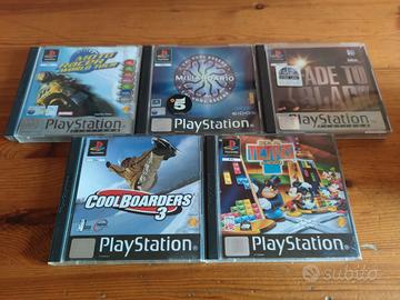 lotto giochi PlayStation 1 Ps1 ps2