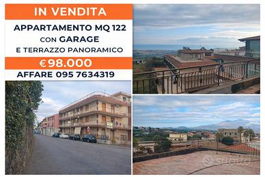 Appartamento panoramico, garage e posto auto