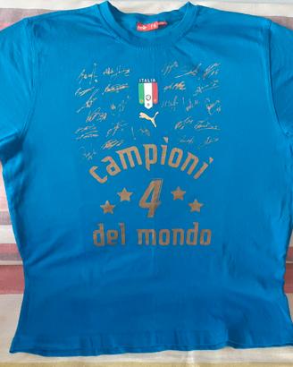 T-SHIRT CELEBRATIVA ITALIA CAMPIONE 2006