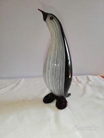 Pinguino in vetro di Murano anni 60