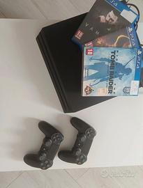 PlayStation 4 Pro 1TB Black – con 2 Controller + 3