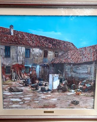 quadro a olio di  Boldrini Telesfono 