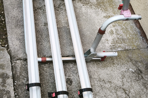 Portabici per parete camper