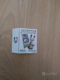 Francobollo Juventus campione d'Italia 1996-97