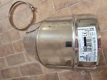 Curva 90° canna fumaria diametro 200mm