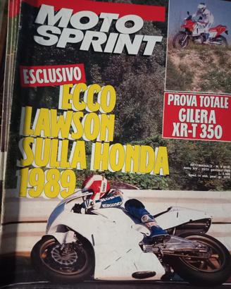 Rivista MOTOSPRINT numero 4 del 1989