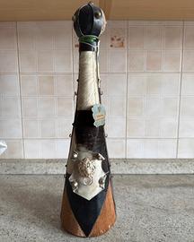 Decanter Vintage Pelle Anni 50/60"