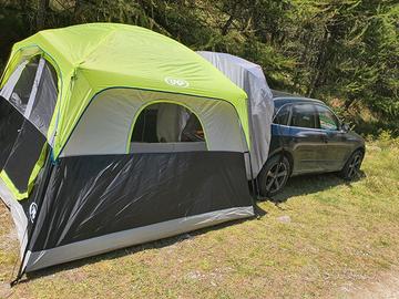 Tenda baule auto per campeggio