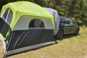 Tenda baule auto per campeggio