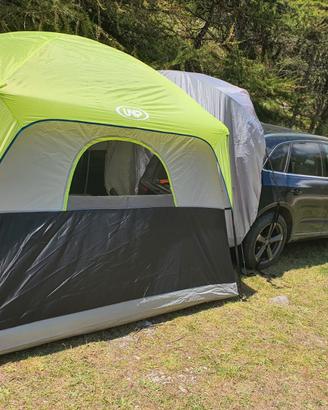 Tenda baule auto per campeggio