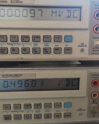 Multimetro packard perfettamente calibrato