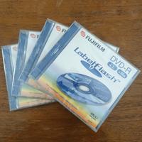 4x Fujifilm DVD-R Labelflash 4.7GB - Sigillati