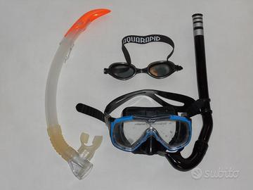 Maschera Sub Cressi Baccaglio Occhialini aquarapid