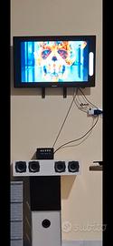 subwoofer + soundbar + amplificatore 