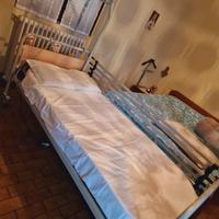 letto rete elettrica e materasso anti decubito