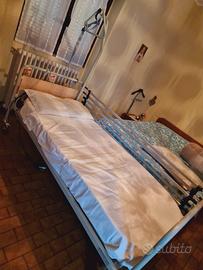 letto rete elettrica e materasso anti decubito