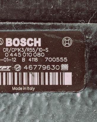 pompa iniezione Bosch motore  mtj 1,3