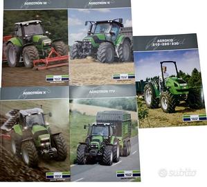 5 pz riviste libro depliant duetz fhar agrotron