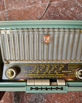 Radio Philips Philetta vintage anni 50