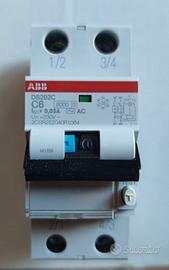 Differenziale magnetotermico ABB 6A 6000kA AC