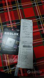 card ricarica roblox 20 euro