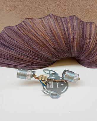 lampada parete design aqua creations vintage 