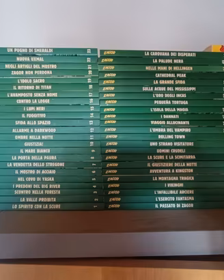Zagor Collezione N. 1-187 + 13 Speciali +  Albo