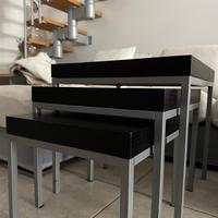 Set 3 tavolini soggiorno