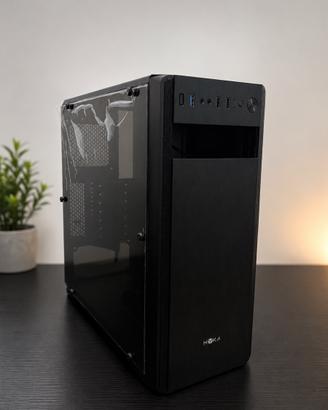 Case PC Gaming MOKA Mid Tower ATX Nero USB 3.0