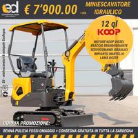 Miniescavatore Ed-12S