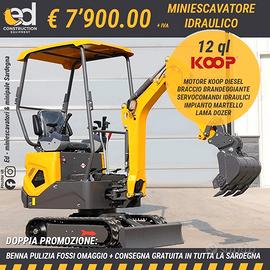 Miniescavatore Ed-12S