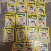 Lotto 20 bustine chiuse stickers I Dalton 