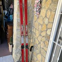 Sci vintage in legno Rapid
